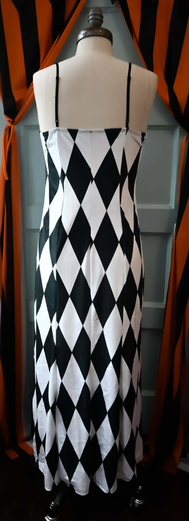 Lily dress in Harlequin Velvet sold by Wax Poetic product image thumbnail 5