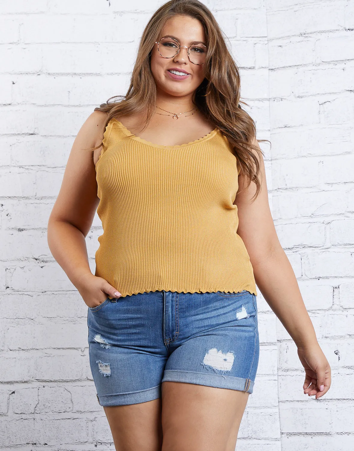 Plus Size Take It Easy Tank sold by 2020 Ave product image thumbnail 5