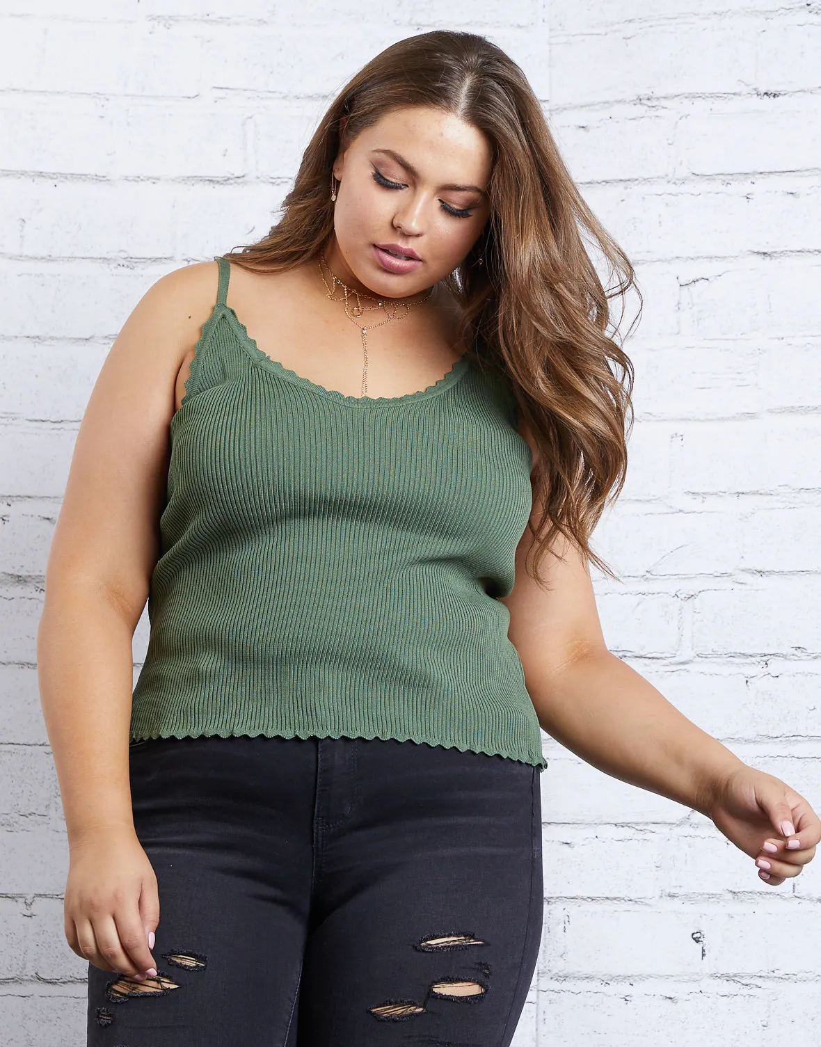 Plus Size Take It Easy Tank sold by 2020 Ave product image thumbnail 3
