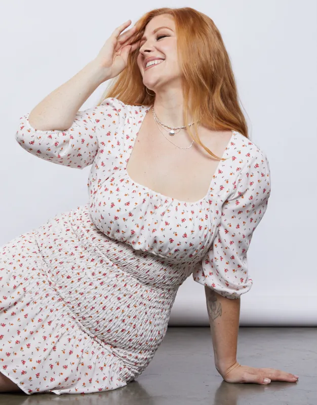 Plus Size Amanda Floral Dress sold by 2020 Ave