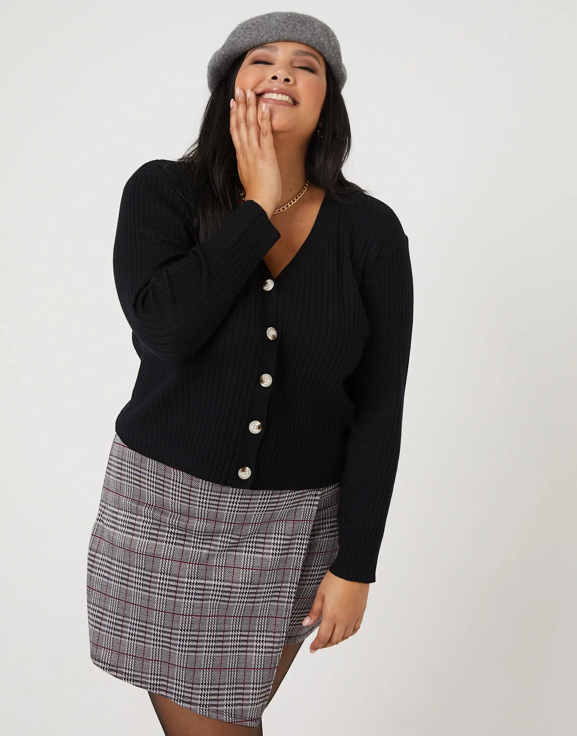 Plus Size Cardigan Top sold by 2020 Ave product image thumbnail 2