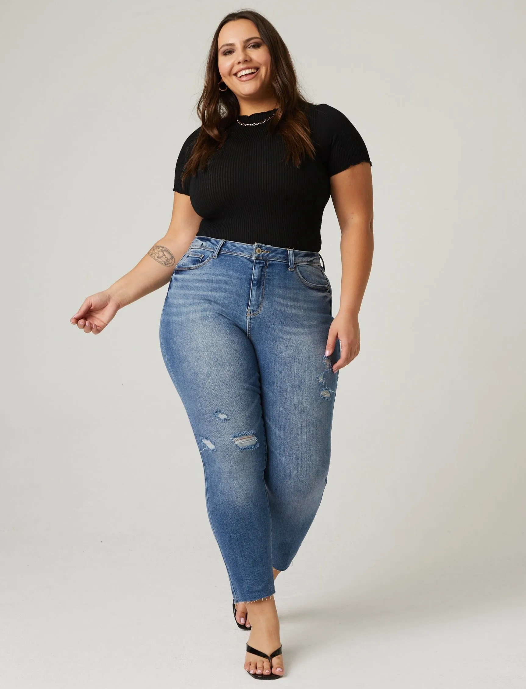 Plus Size Mock Neck Top sold by 2020 Ave