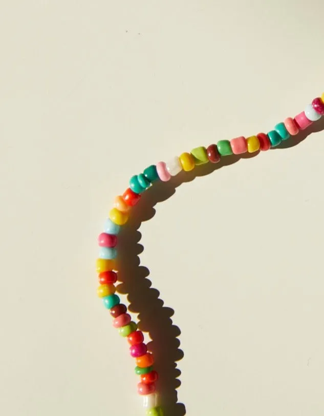 Rainbow Beaded Necklace sold by 2020 Ave product image thumbnail 3