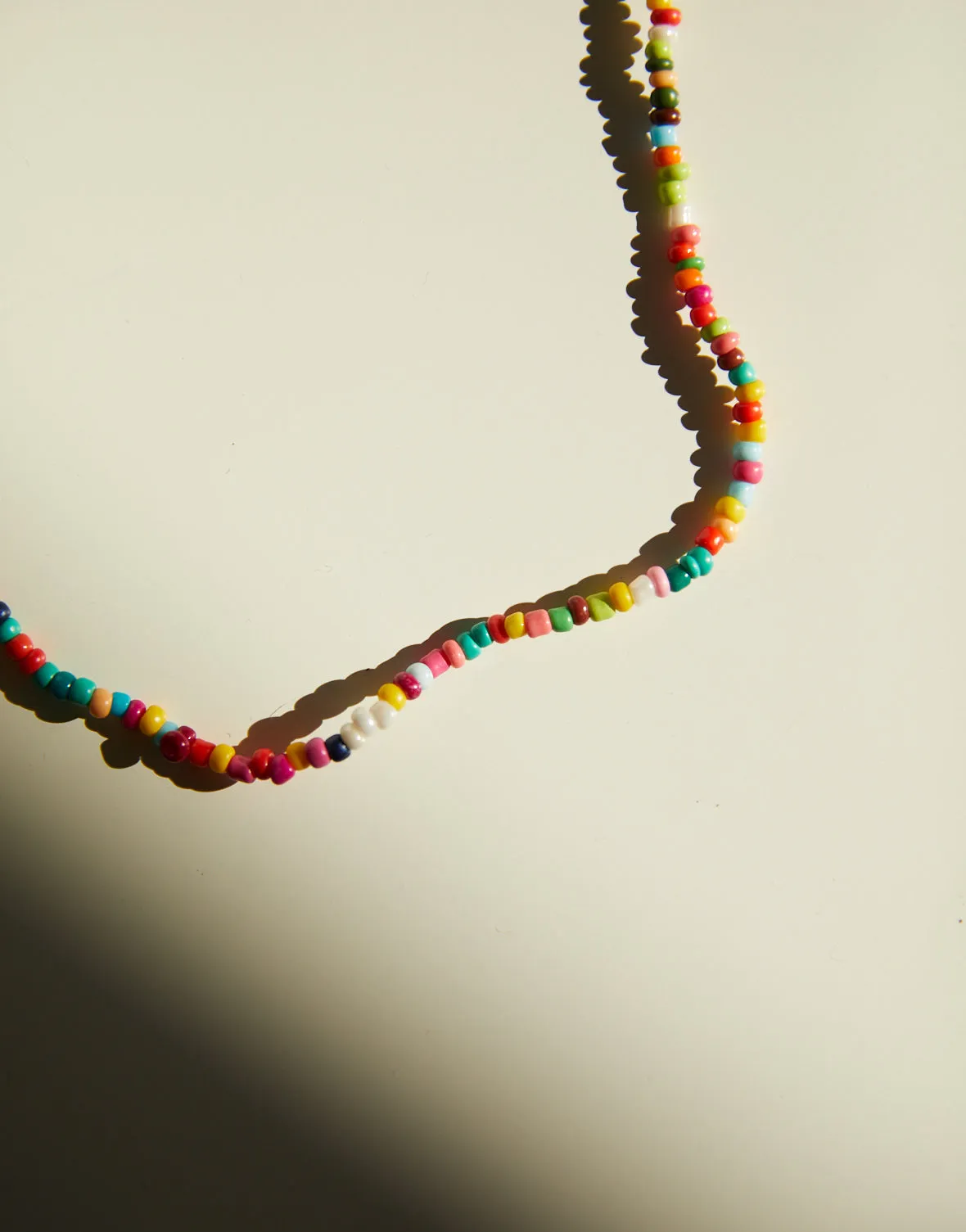 Rainbow Beaded Necklace sold by 2020 Ave
