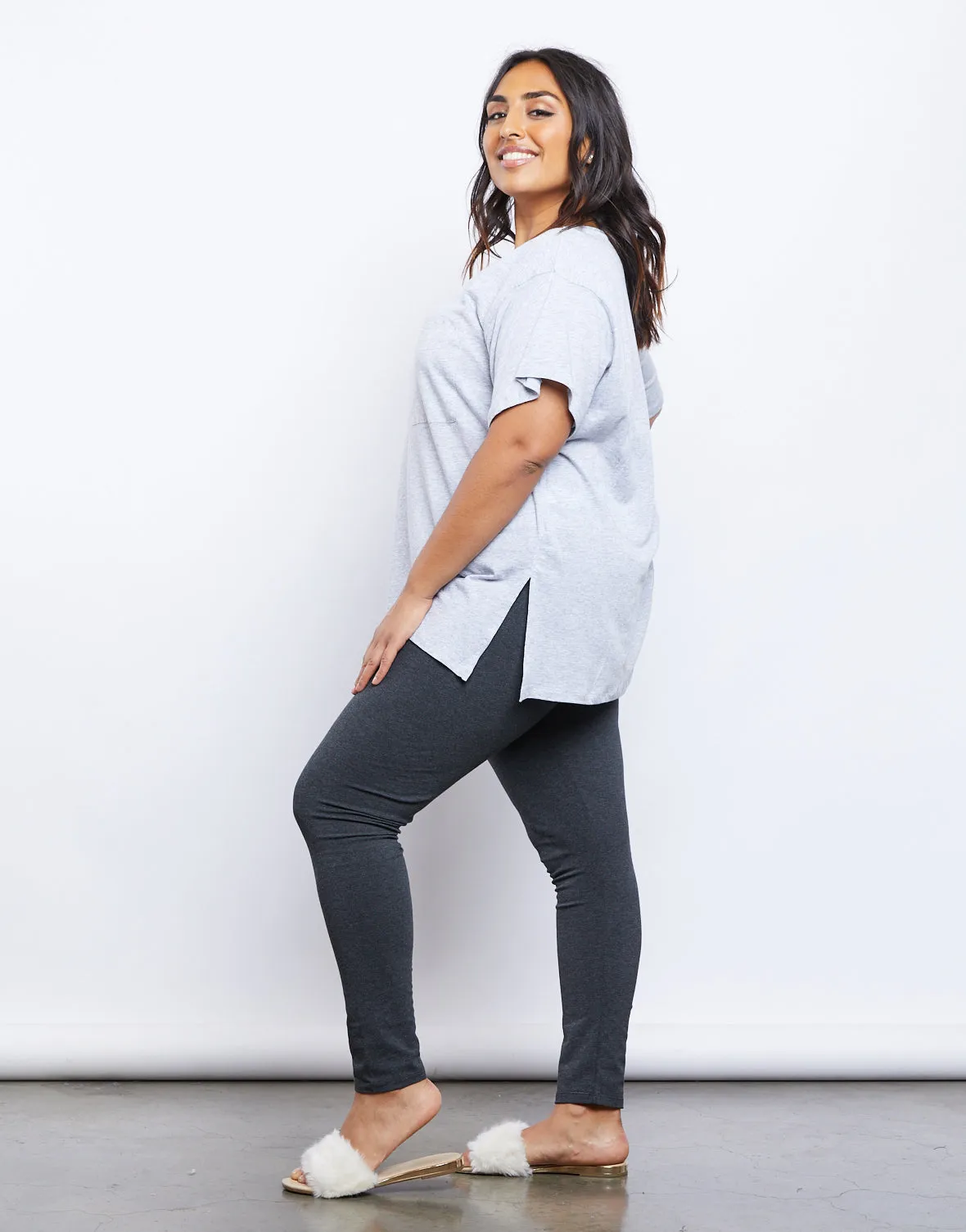 Plus Size Basic Pocket Tee sold by 2020 Ave product image thumbnail 4