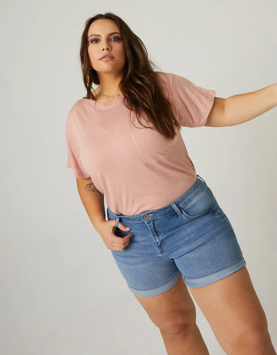 Plus Size Basic Pocket Tee sold by 2020 Ave