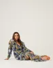 Plus Size Tropical Leaves Maxi Dress sold by 2020 Ave