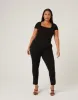 Plus Size Front Seam Stretch Pants sold by 2020 Ave