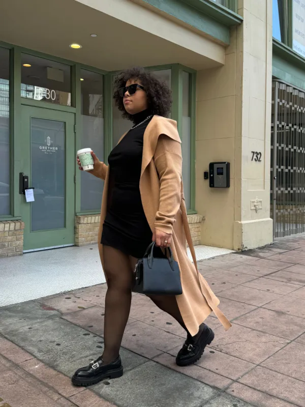 Plus Size Open Front Overcoat sold by 2020 Ave