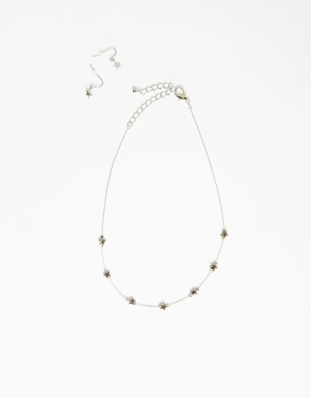 Starlight Necklace And Earrings Set sold by 2020 Ave