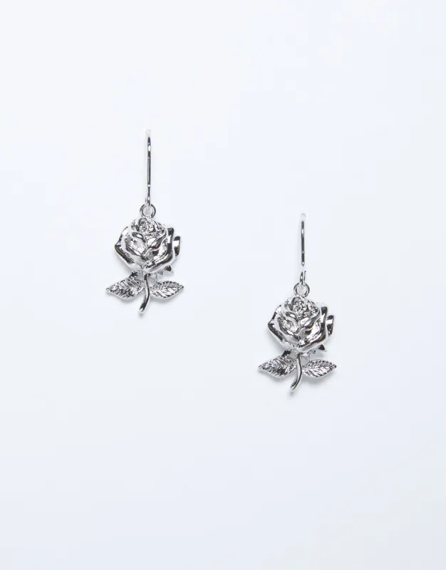 Rose Dangle Earrings sold by 2020 Ave