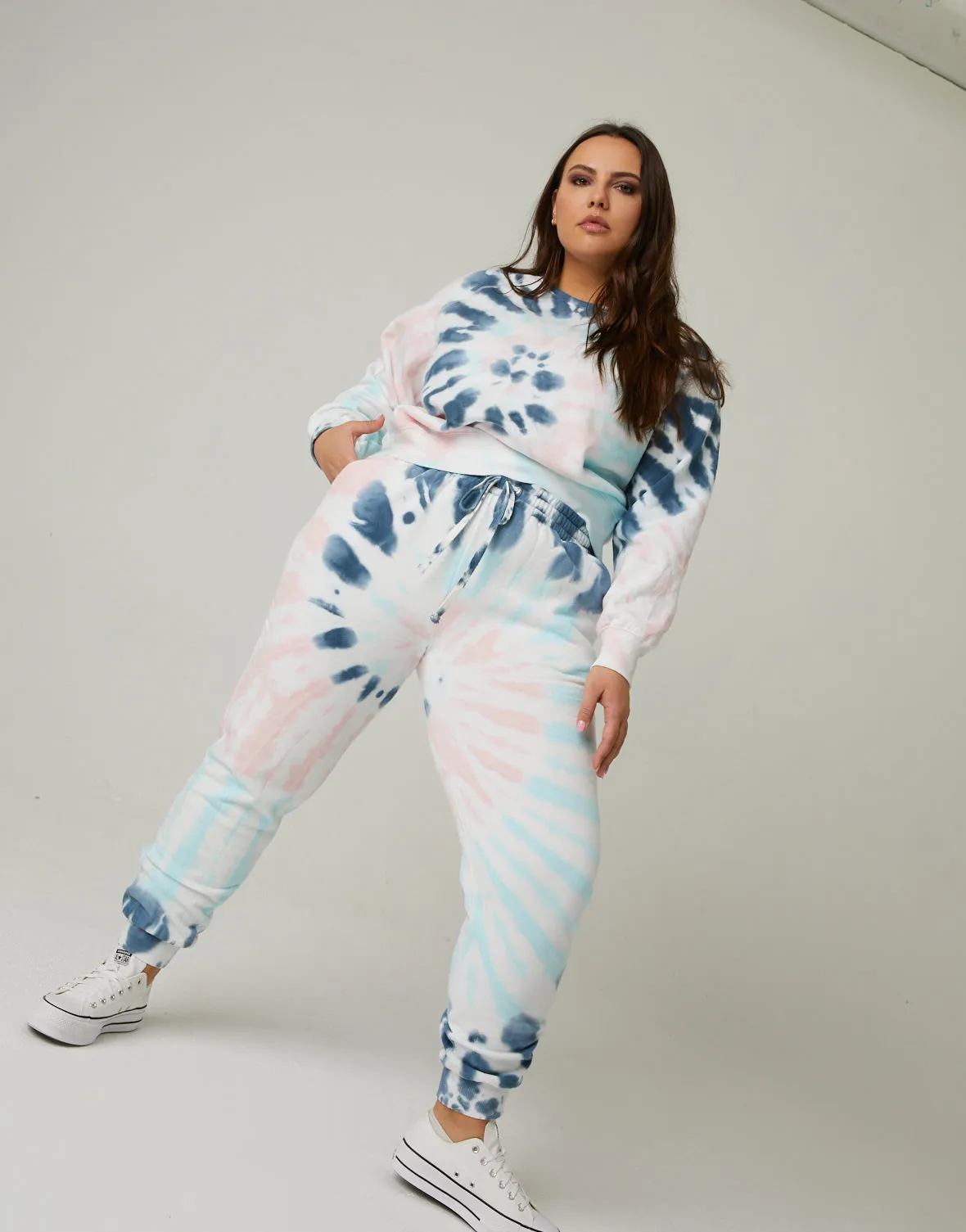 Plus Size Tie Dye Loungewear Set sold by 2020 Ave