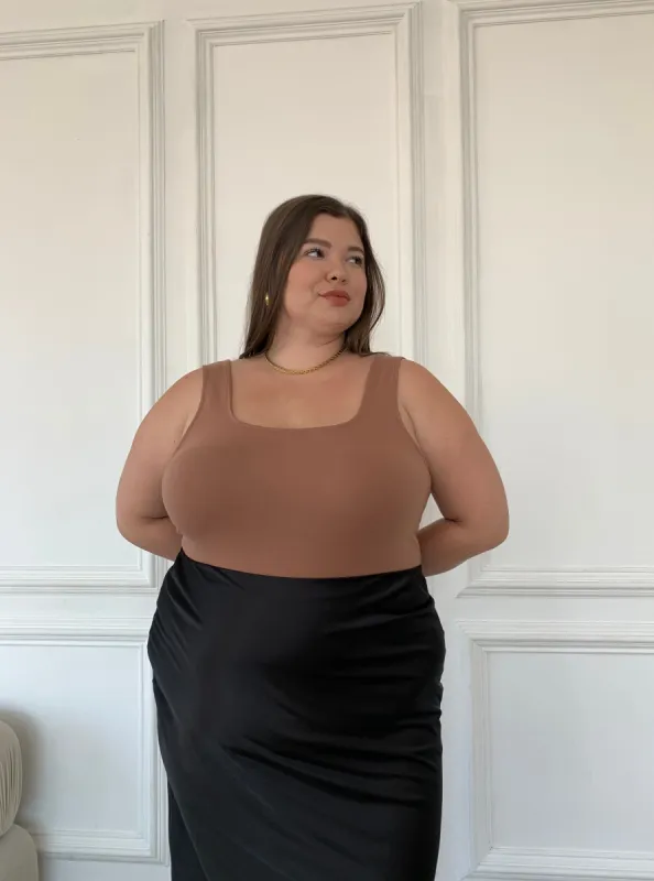 Plus Size Stretchy Tank Top sold by 2020 Ave