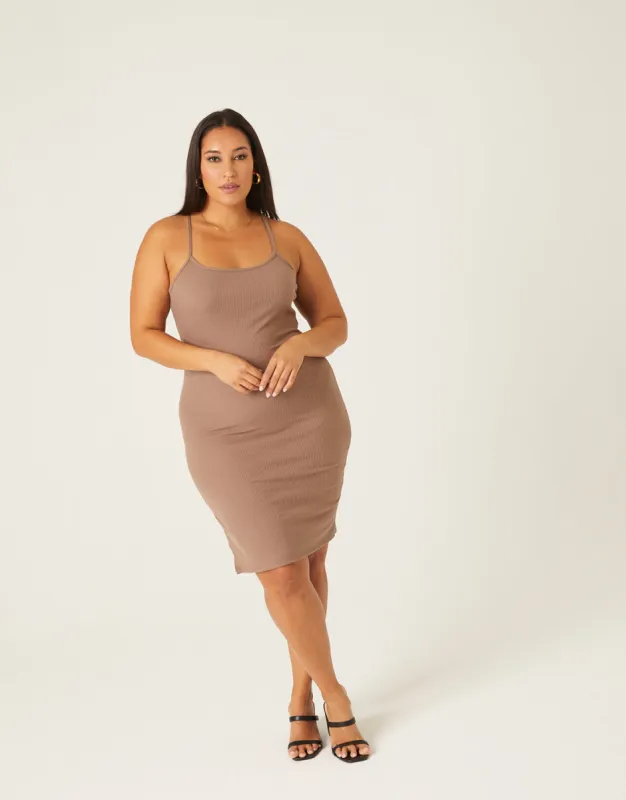 Plus Size Bodycon Tank Dress sold by 2020 Ave
