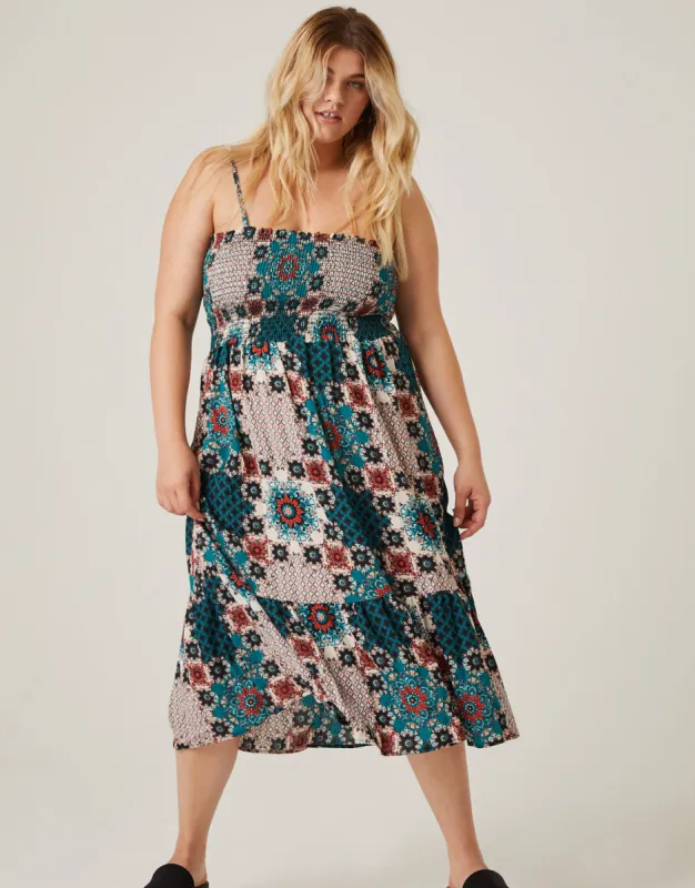 Plus Size Multi Pattern Sundress sold by 2020 Ave