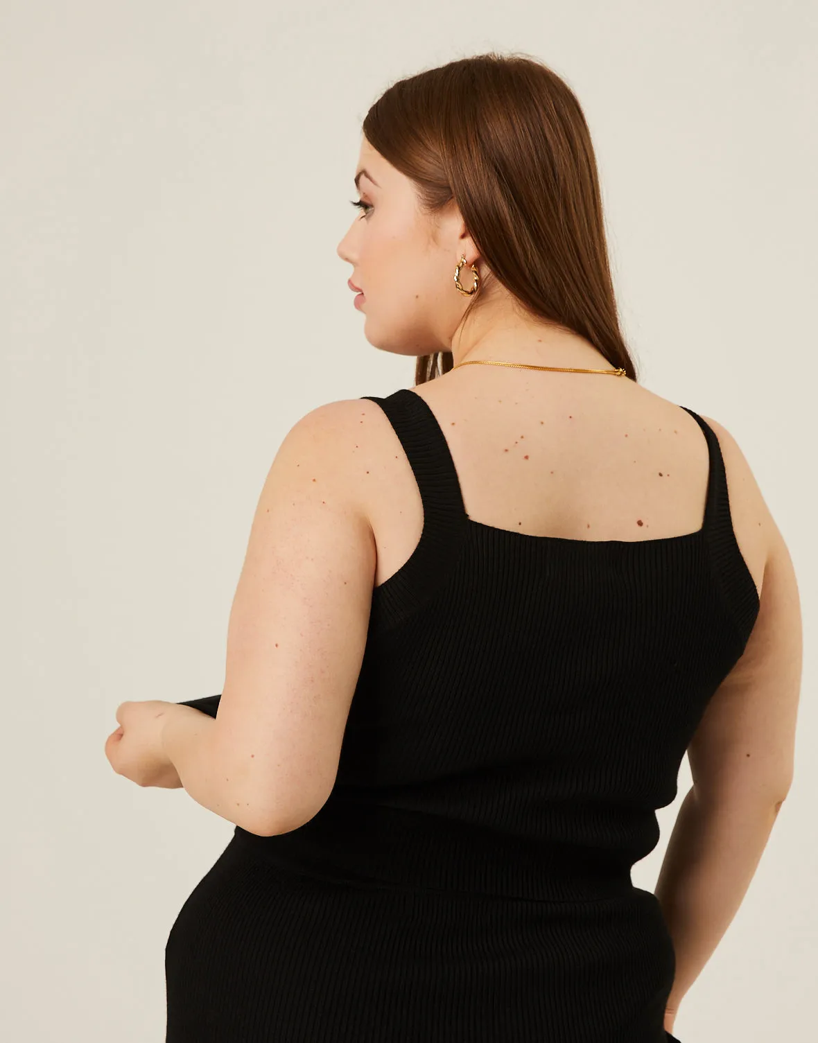 Plus Size Rib Knit Tank sold by 2020 Ave product image thumbnail 3