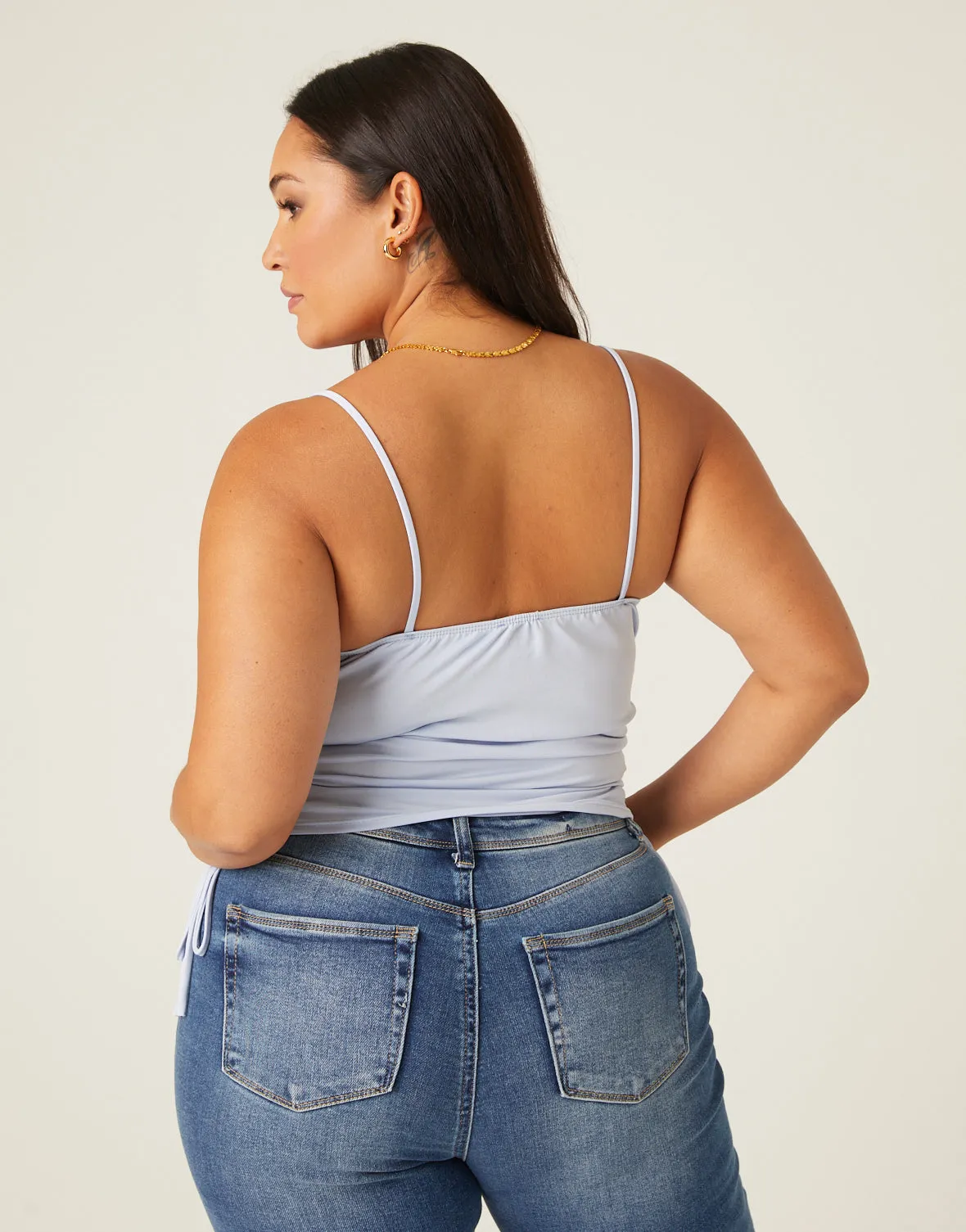 Plus Size Side Ruched Tank sold by 2020 Ave product image thumbnail 5