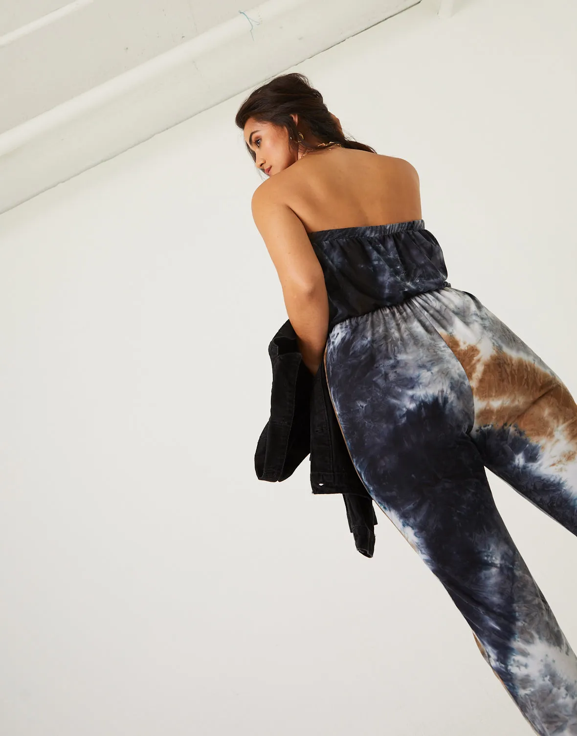 Plus Size Tie Dye Jumpsuit sold by 2020 Ave product image thumbnail 4