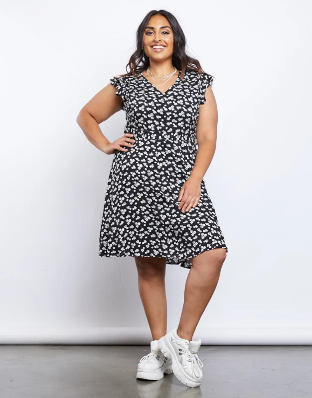 Plus Size Blooming Sundress sold by 2020 Ave