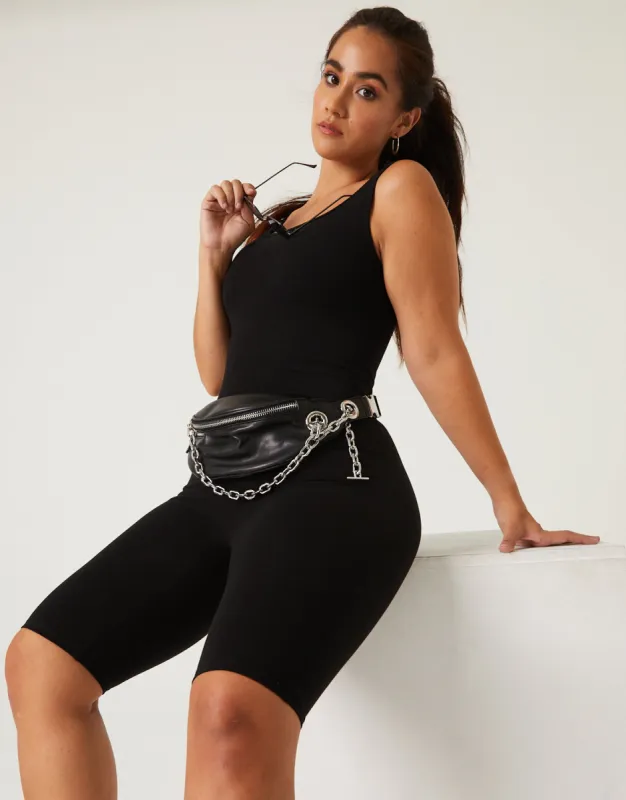 Plus Size Tank Bermuda Jumpsuit sold by 2020 Ave