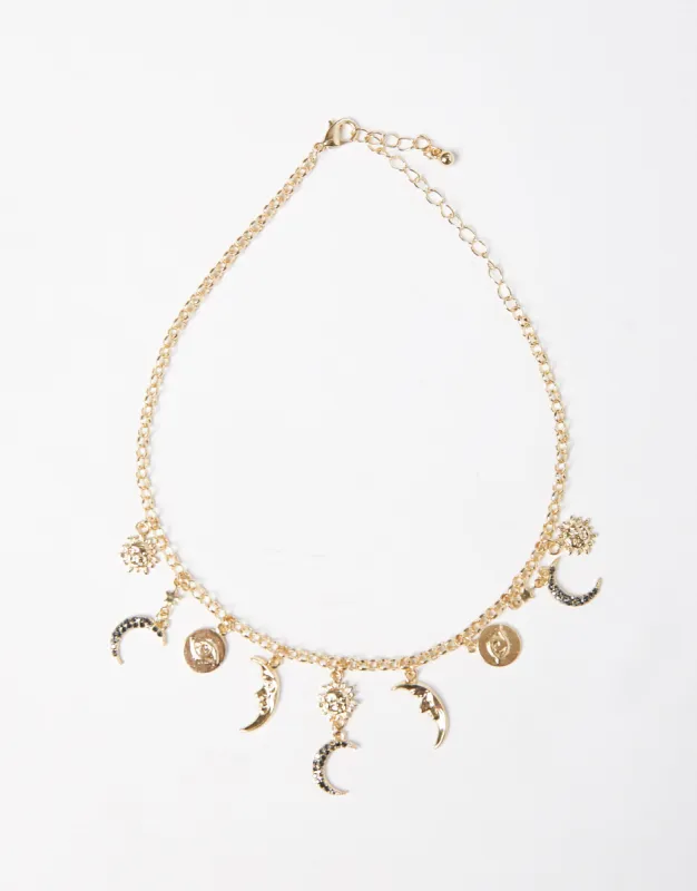 Celestial Charms Necklace sold by 2020 Ave
