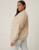 Plus Size Faux Suede Lightweight Jacket sold by 2020 Ave
