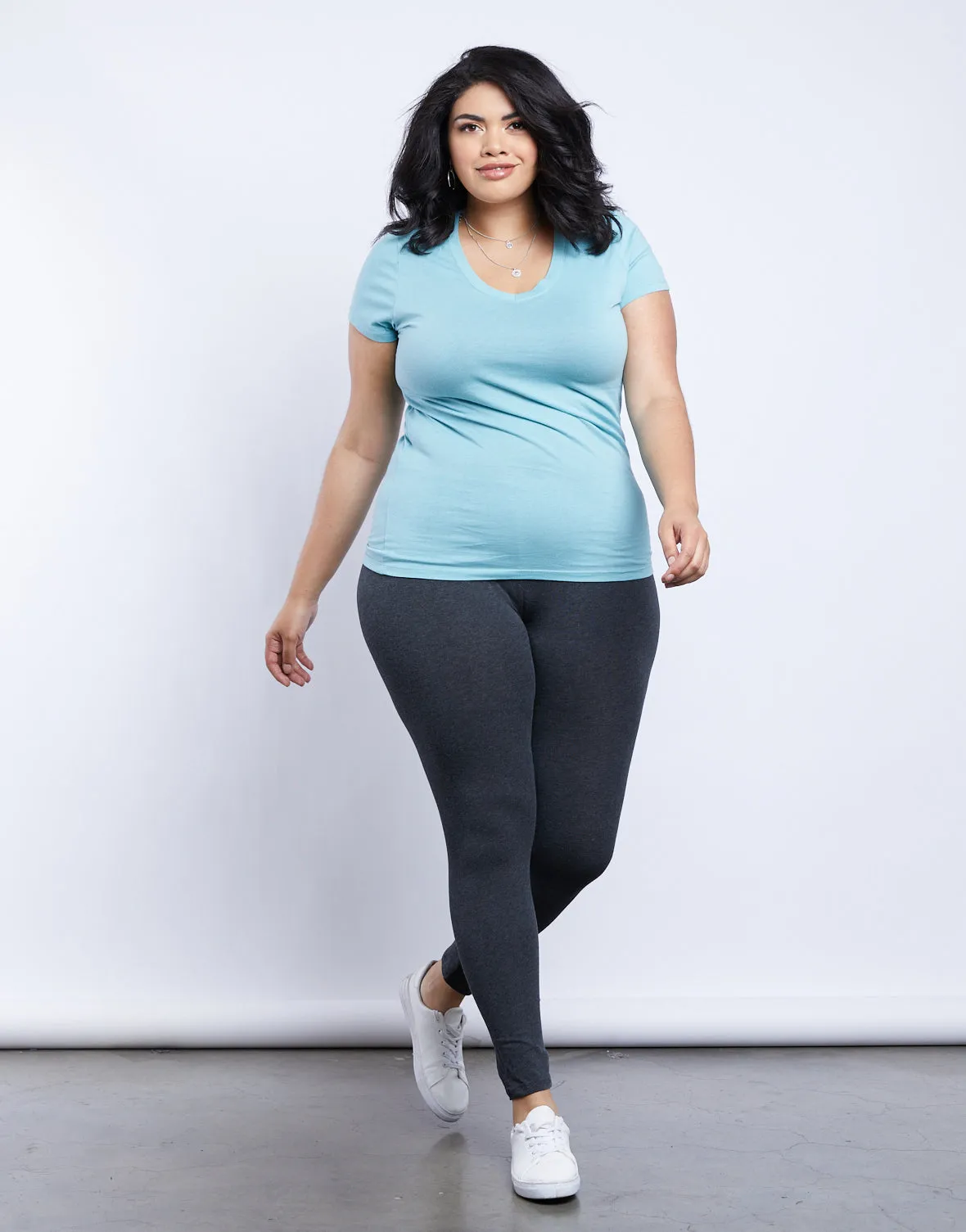 Plus Size Here And There Leggings sold by 2020 Ave product image thumbnail 3