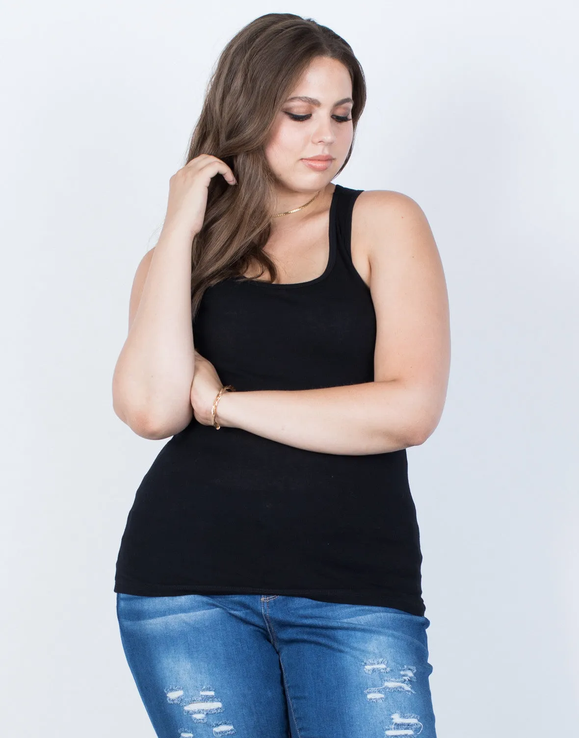 Plus Size So Comfy Basic Tank sold by 2020 Ave