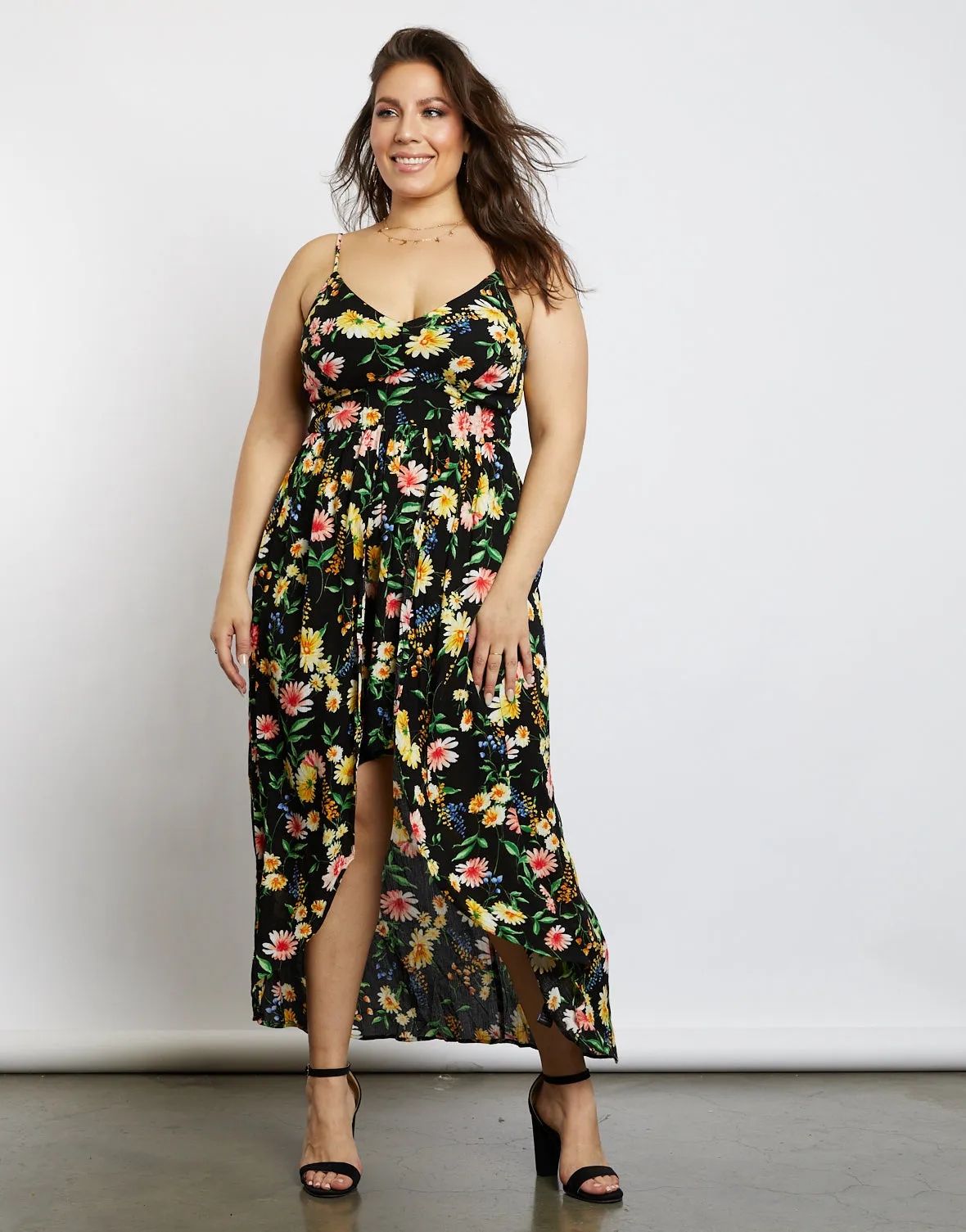 Plus Size Floral Days Maxi Dress sold by 2020 Ave