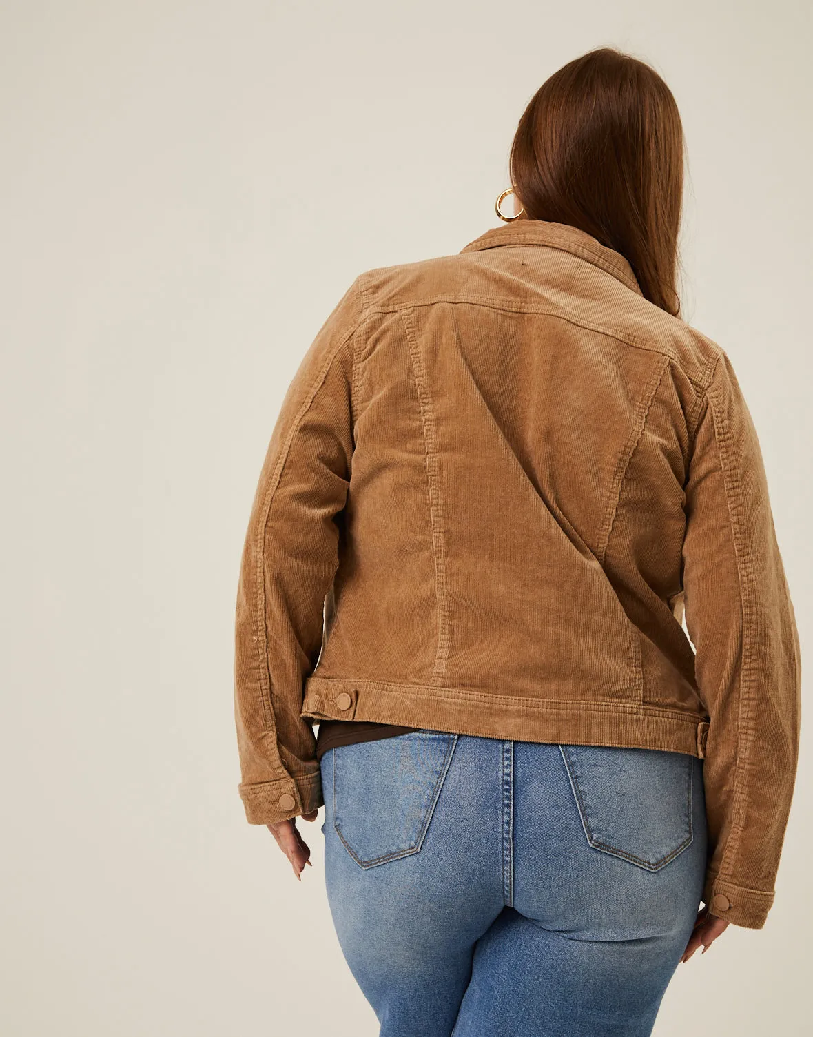 Plus Size Corduroy Jacket sold by 2020 Ave product image thumbnail 5