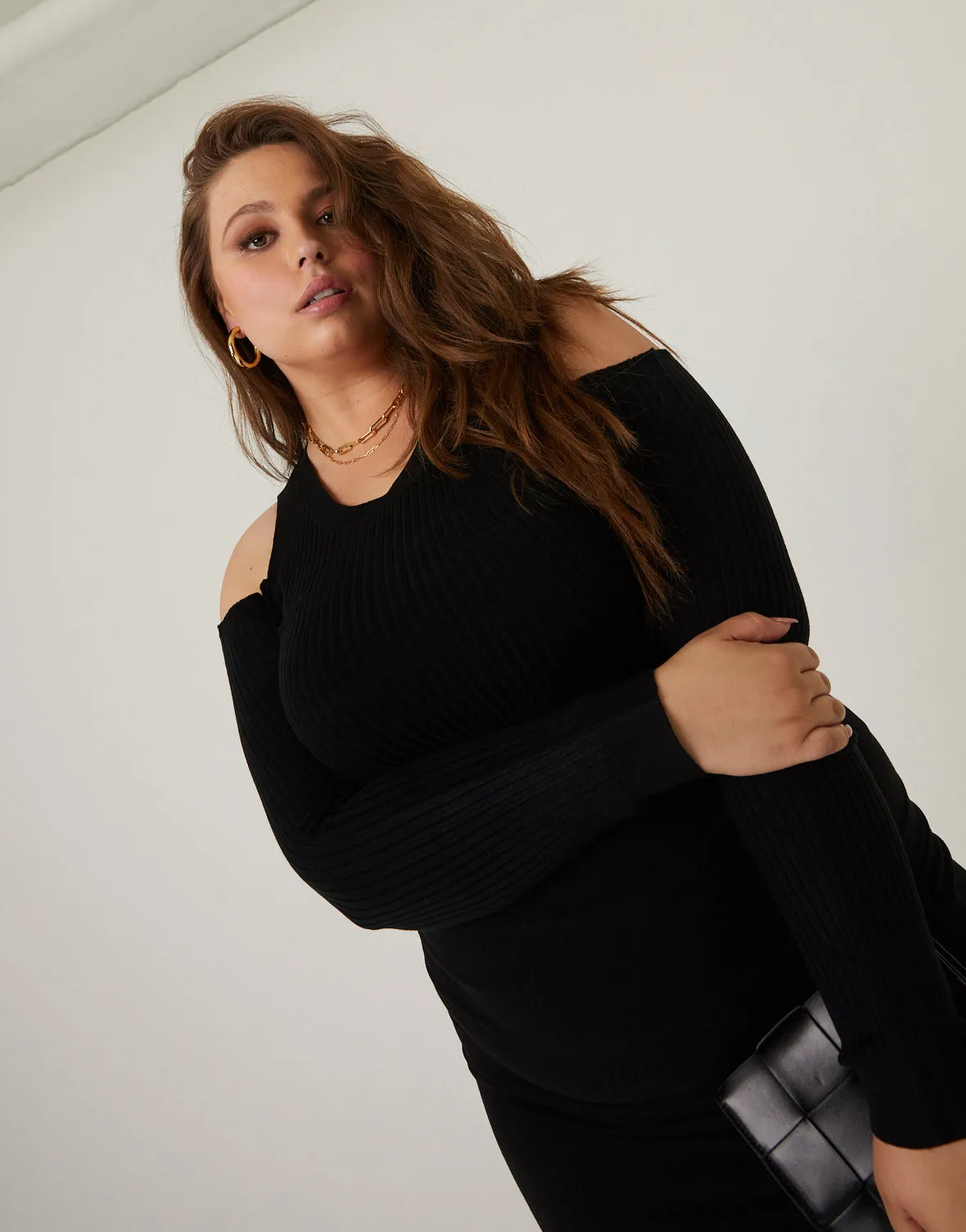 Plus Size Cold Shoulder Top sold by 2020 Ave