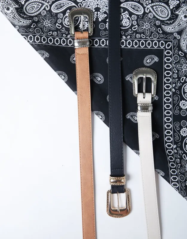 In The Details Buckle Belt sold by 2020 Ave