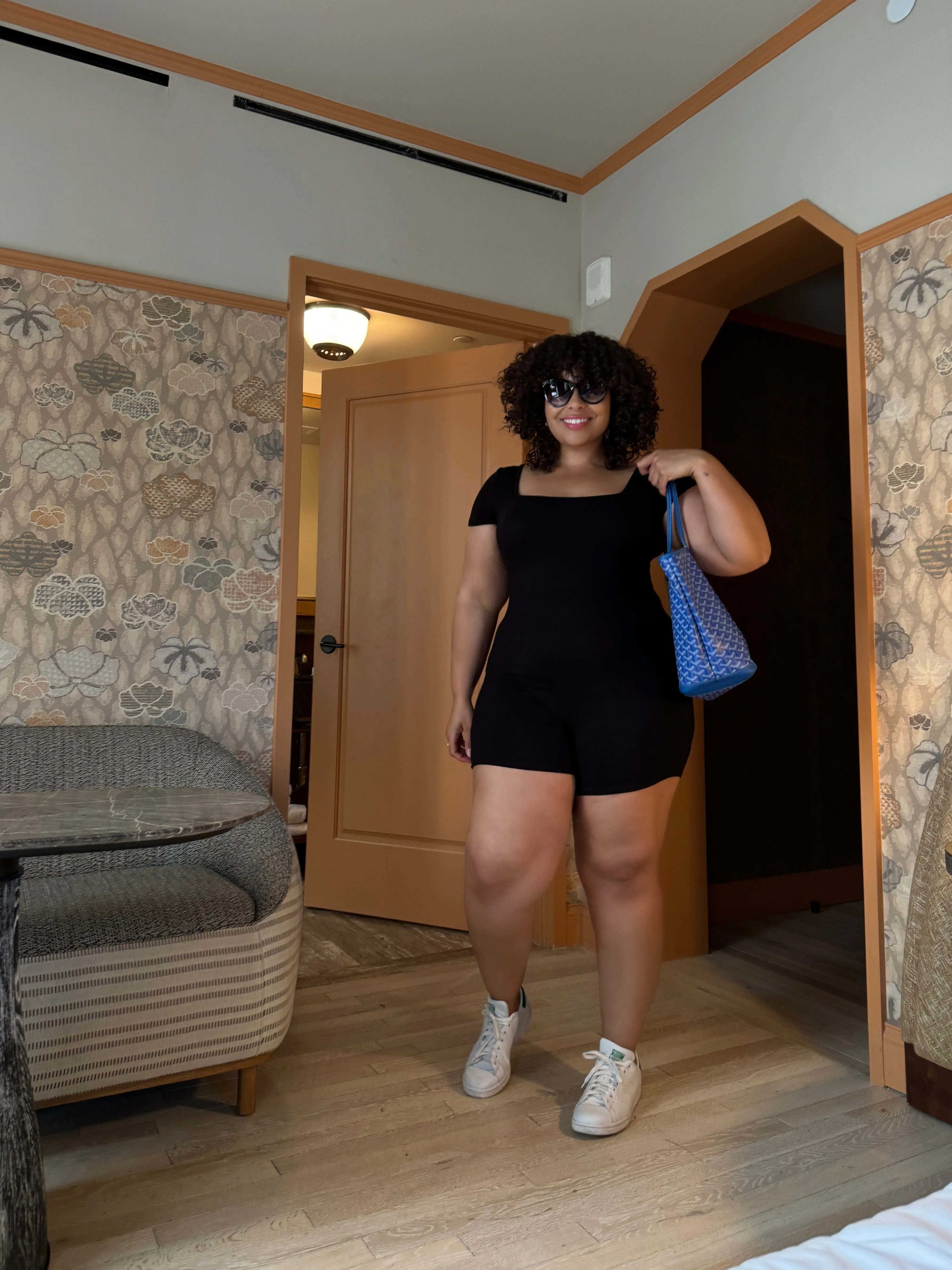 Plus Size Square Neck Onesie Romper sold by 2020 Ave product image thumbnail 2