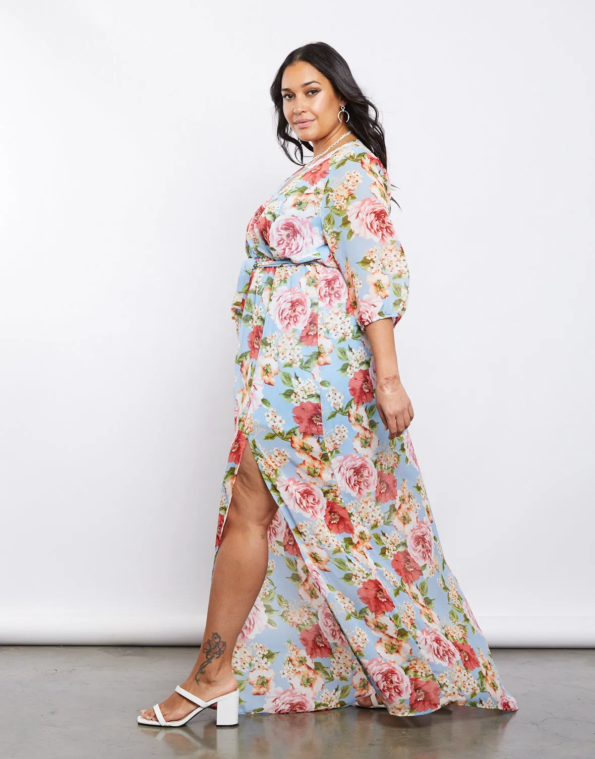 Plus Size Dreamless Maxi Dress sold by 2020 Ave product image thumbnail 3