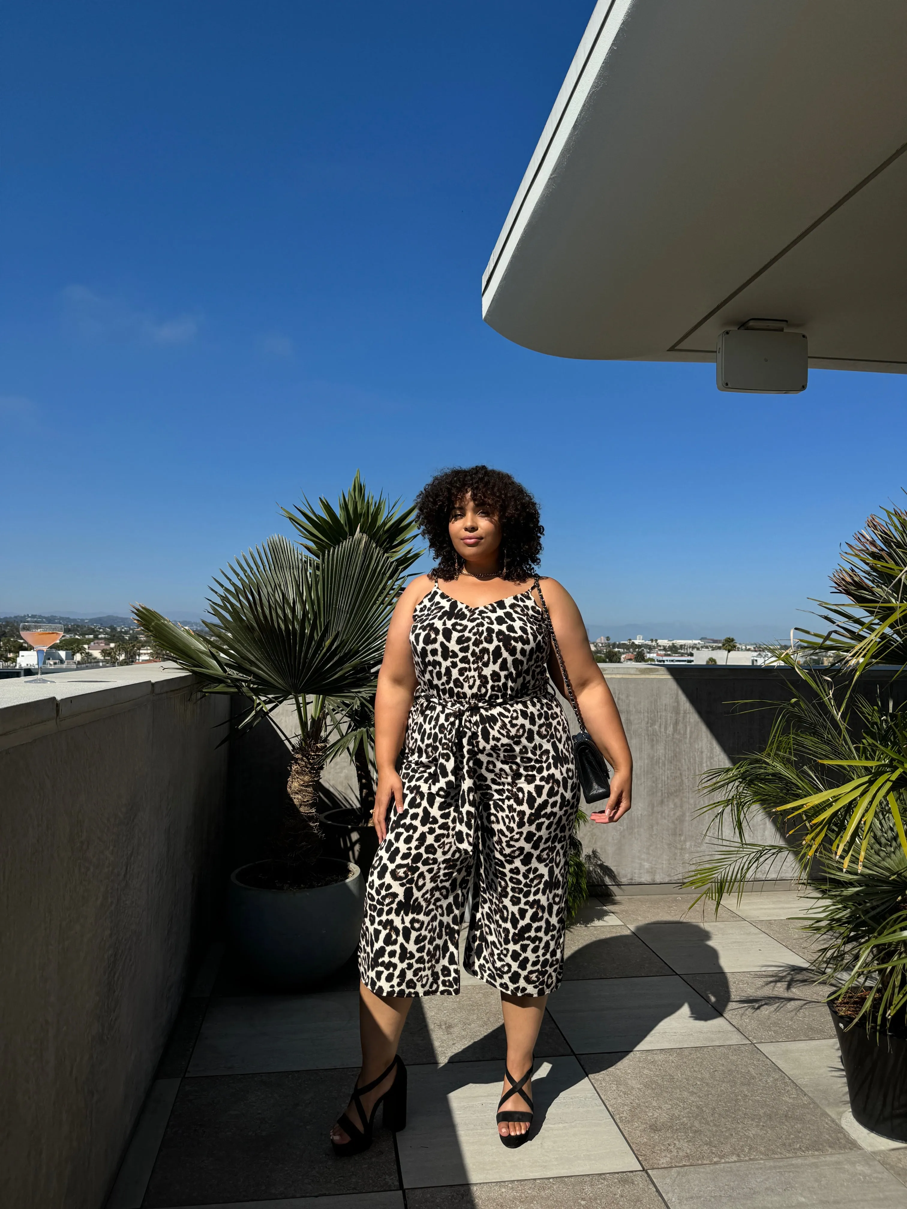 Plus Size Leopard Print Jumpsuit sold by 2020 Ave