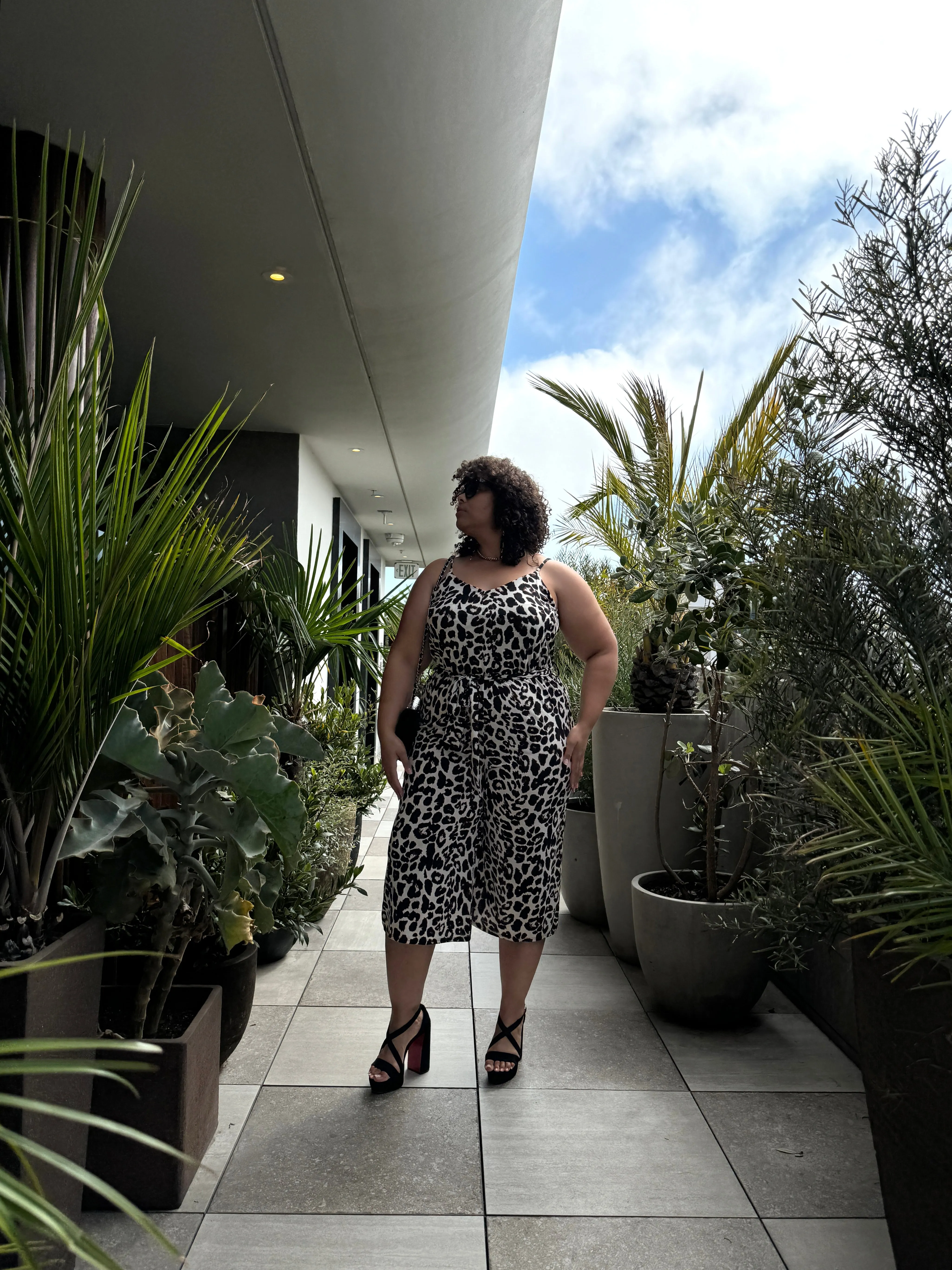 Plus Size Leopard Print Jumpsuit sold by 2020 Ave product image thumbnail 2