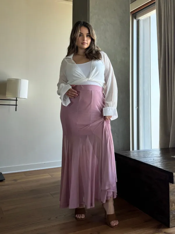 Plus Size Crinkle Sheer Tie Front Top sold by 2020 Ave