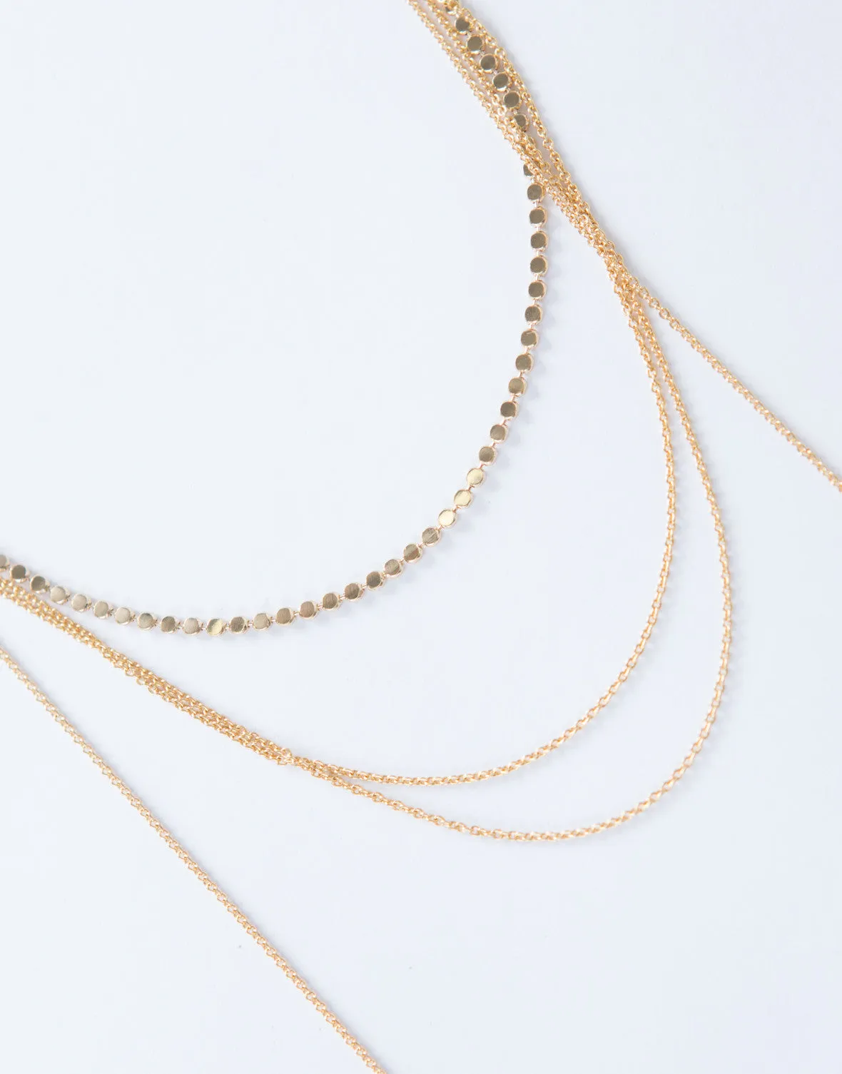 Mini Beaded Layered Necklace sold by 2020 Ave product image thumbnail 5