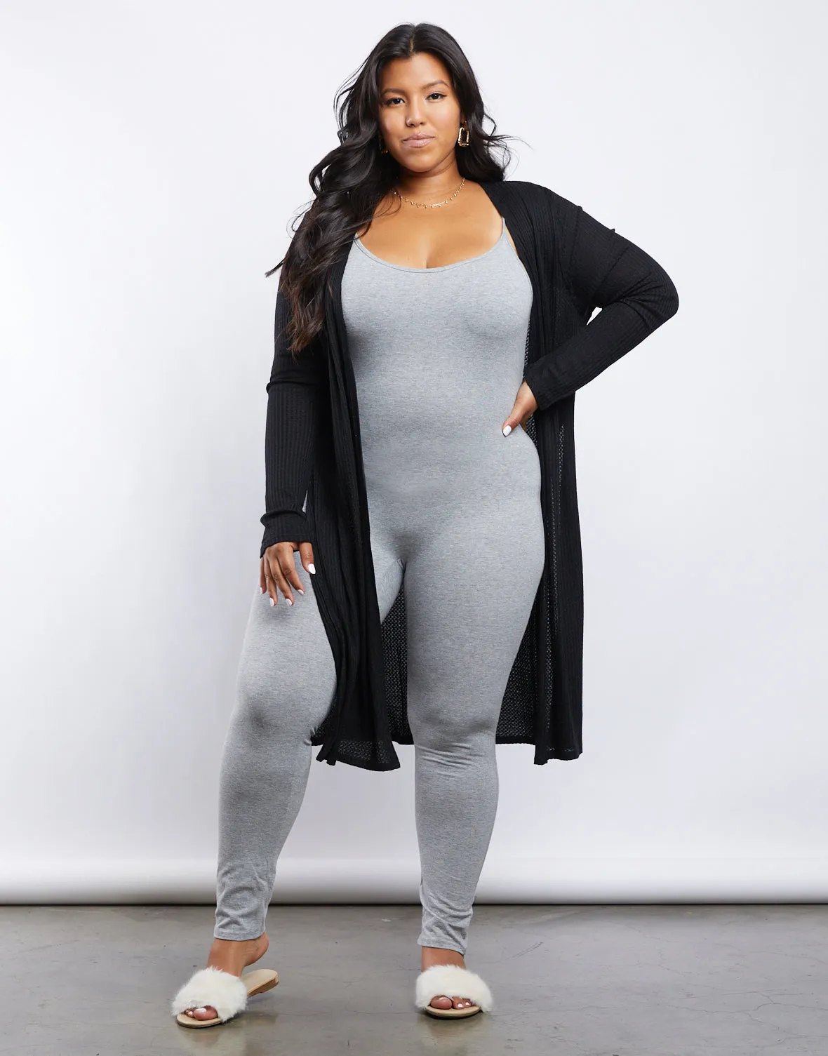 Plus Size Simple Tank Jumpsuit sold by 2020 Ave product image thumbnail 2
