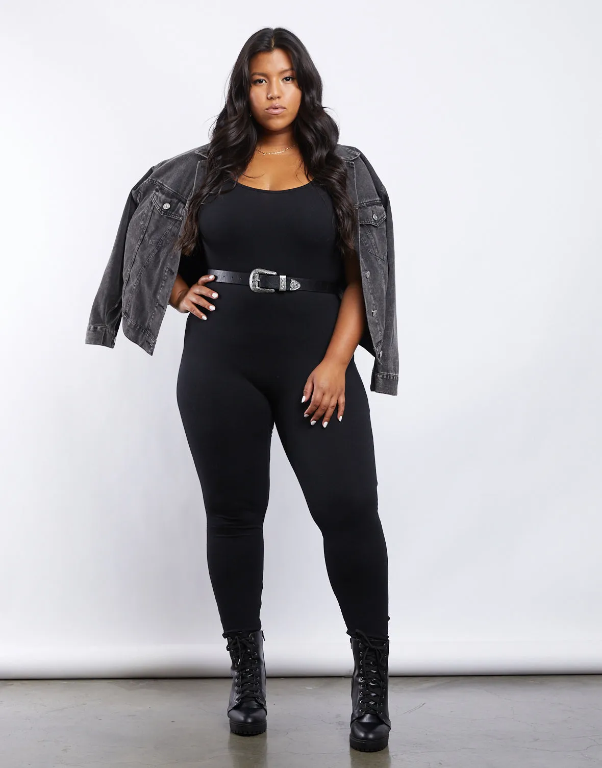 Plus Size Simple Tank Jumpsuit sold by 2020 Ave