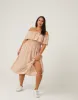Plus Size Floral Midi Dress sold by 2020 Ave