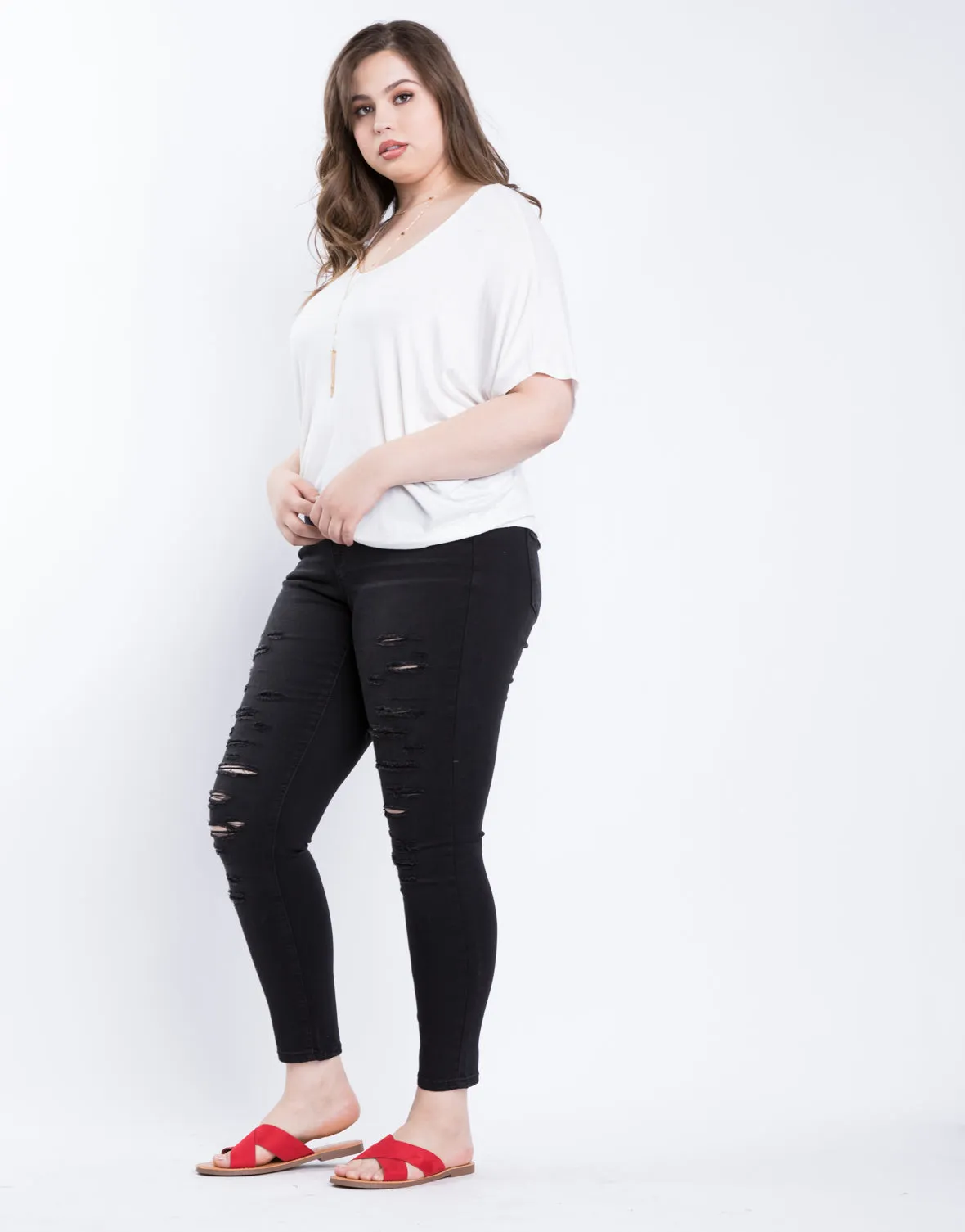 Plus Size Basic Everyday Top sold by 2020 Ave product image thumbnail 5
