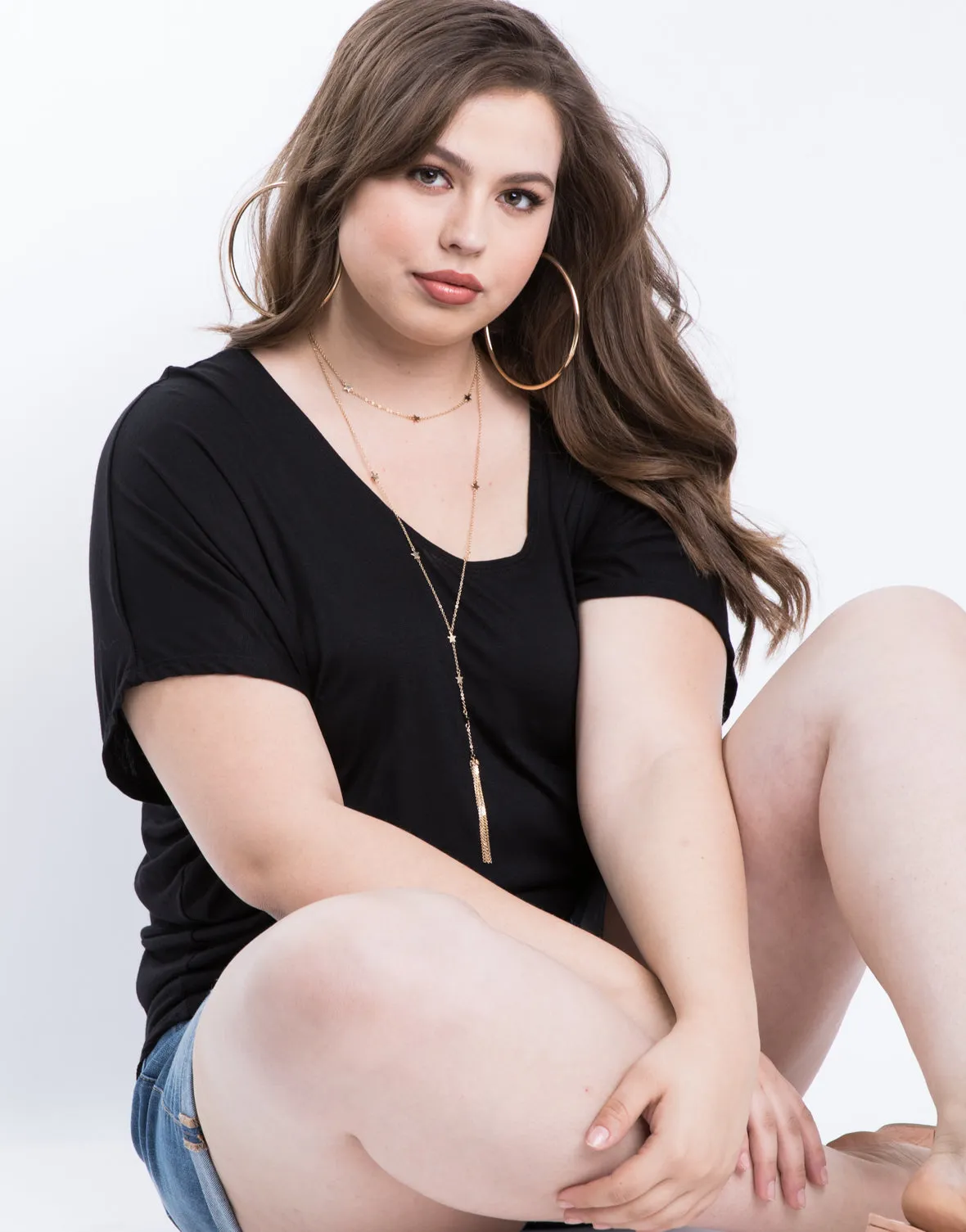 Plus Size Basic Everyday Top sold by 2020 Ave