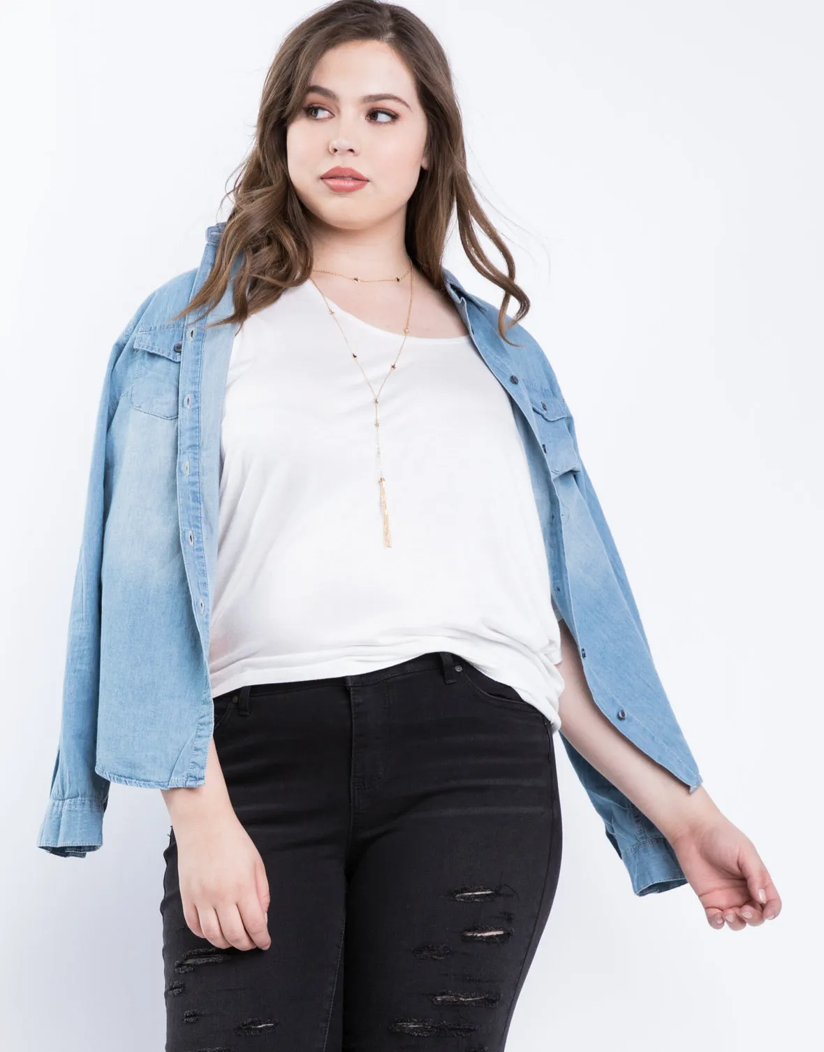 Plus Size Basic Everyday Top sold by 2020 Ave product image thumbnail 4