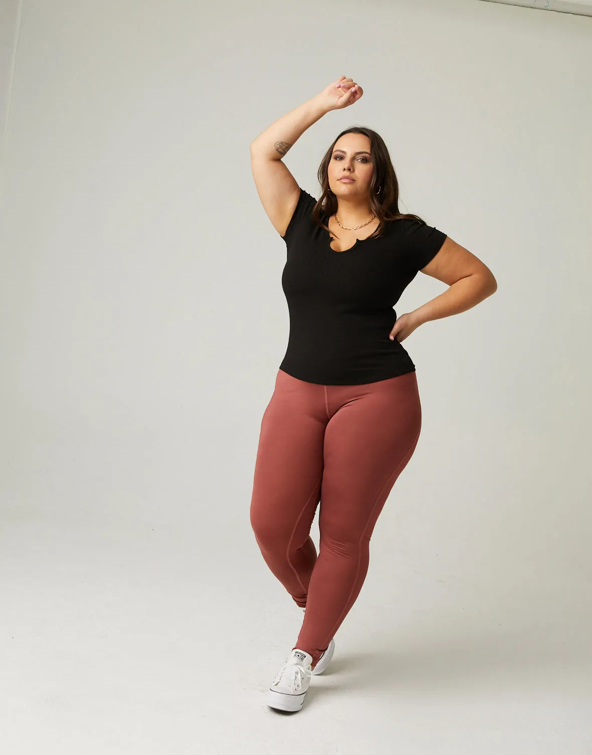 Plus Size Activewear Leggings sold by 2020 Ave product image thumbnail 3