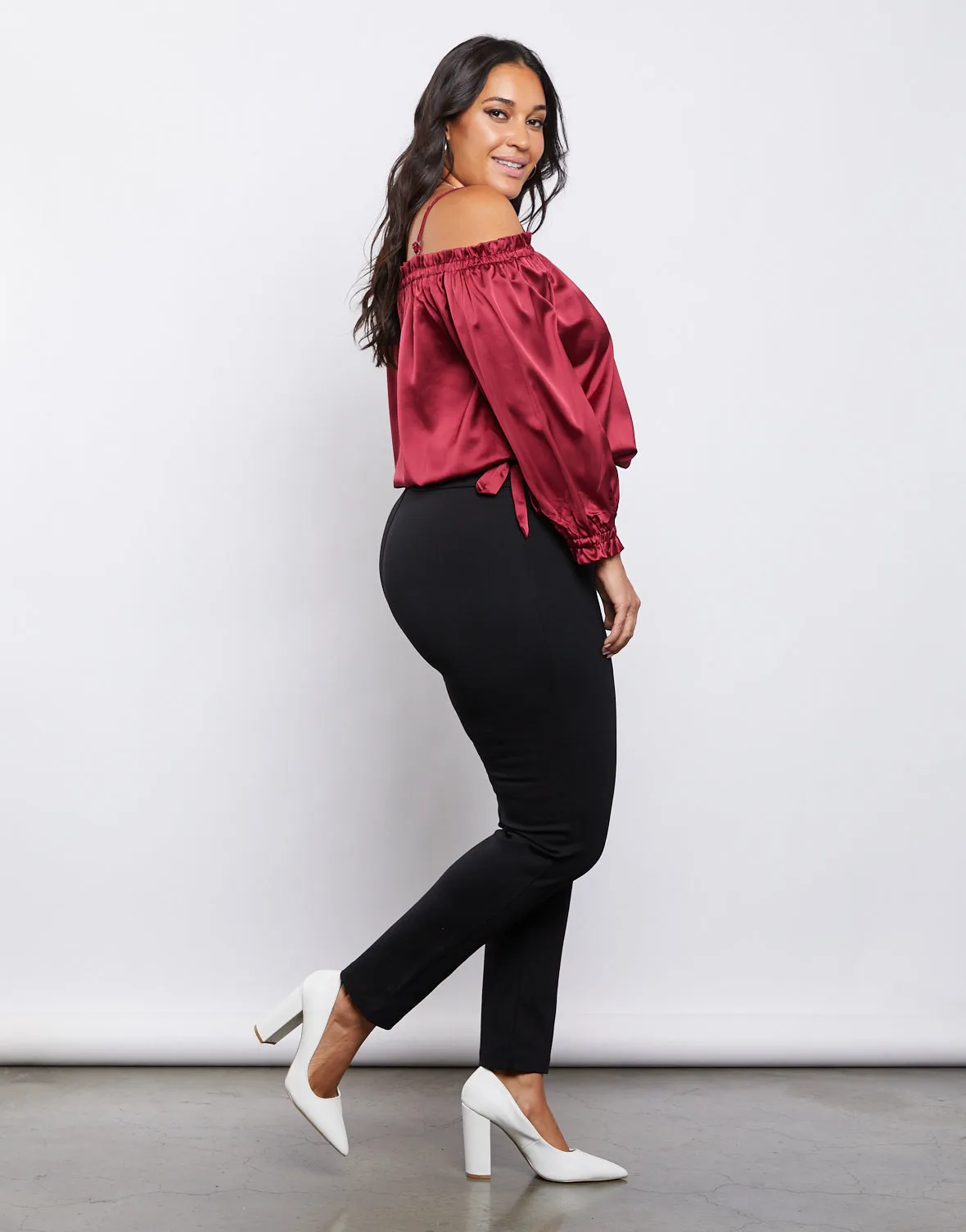 Plus Size Bodycon Leggings sold by 2020 Ave product image thumbnail 5