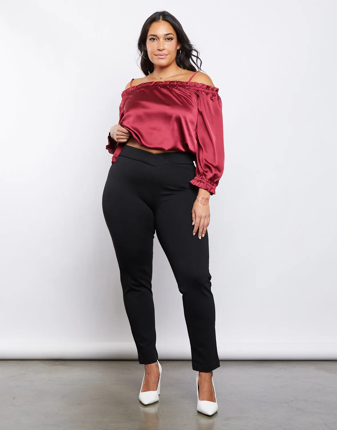 Plus Size Bodycon Leggings sold by 2020 Ave product image thumbnail 2
