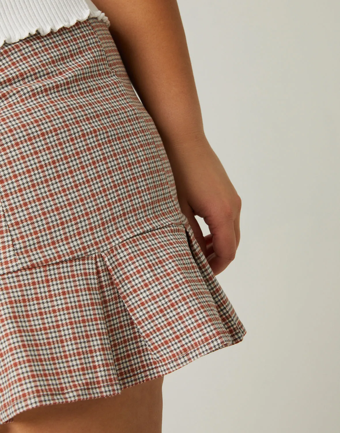 Plus Size Pleated Hem Skirt sold by 2020 Ave product image thumbnail 3