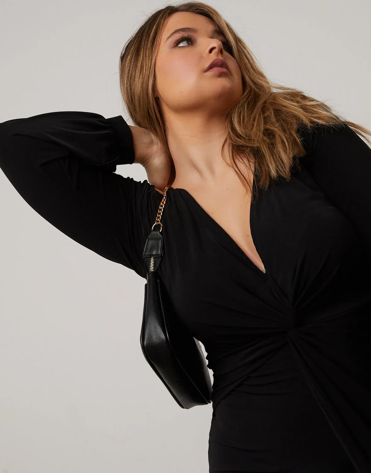 Chain Strap Mini Baguette Bag sold by 2020 Ave product image thumbnail 3