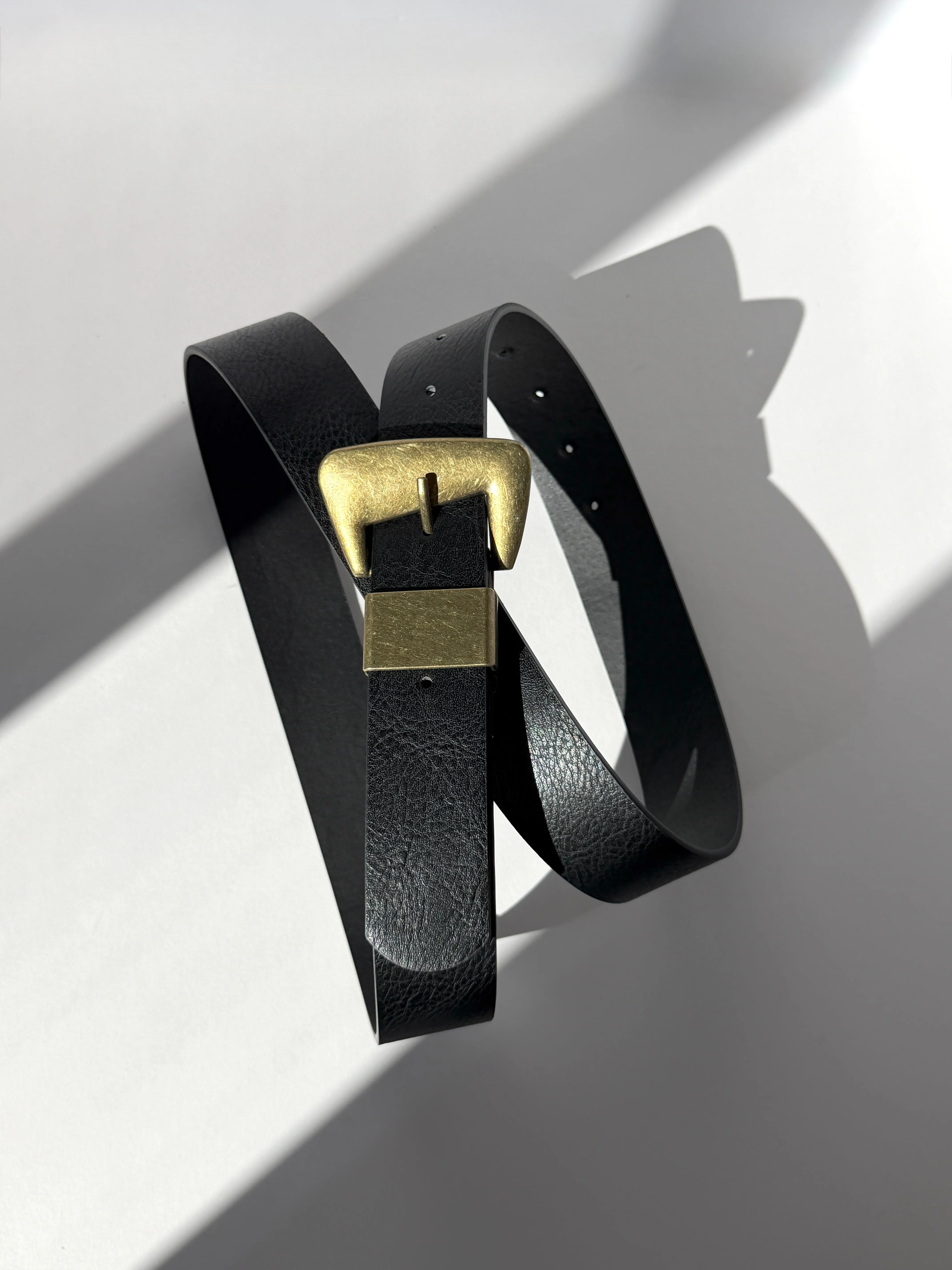 Plus Size Classic Brass Buckle Belt sold by 2020 Ave product image thumbnail 2